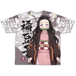 Demon Slayer: Kimetsu No Yaiba - Nezuko Kamado Double-sided Full Graphic T-shirt (S Size)