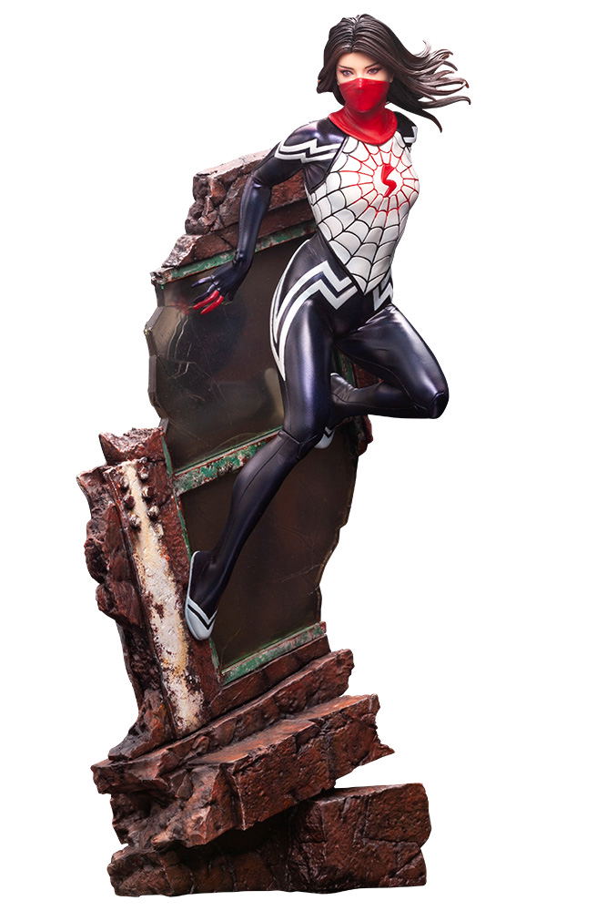 ARTFX Premier Marvel Universe Spider-Man 1/10 Scale Pre-Painted Figure: Silk image 1