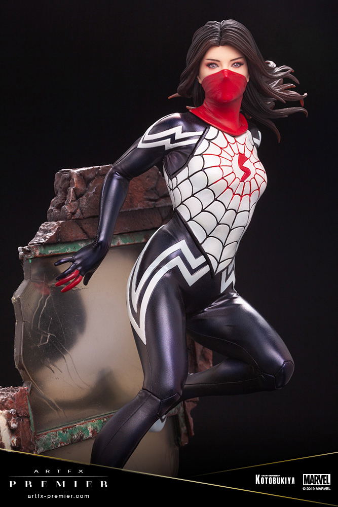 ARTFX Premier Marvel Universe Spider-Man 1/10 Scale Pre-Painted Figure: Silk image 10