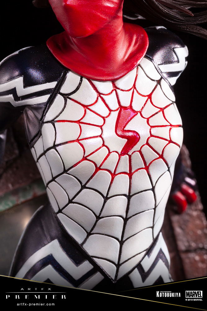 ARTFX Premier Marvel Universe Spider-Man 1/10 Scale Pre-Painted Figure: Silk image 11