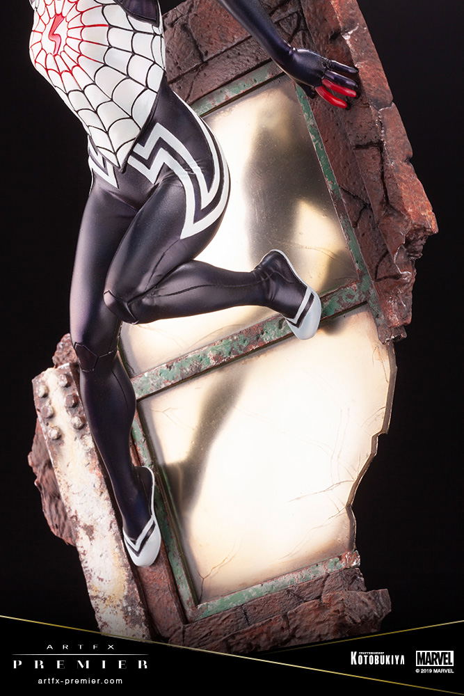 ARTFX Premier Marvel Universe Spider-Man 1/10 Scale Pre-Painted Figure: Silk image 12