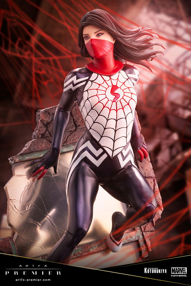 ARTFX Premier Marvel Universe Spider-Man 1/10 Scale Pre-Painted Figure: Silk image 2