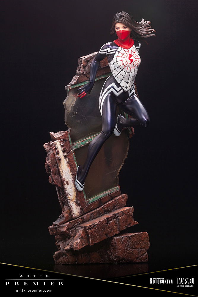 ARTFX Premier Marvel Universe Spider-Man 1/10 Scale Pre-Painted Figure: Silk image 4
