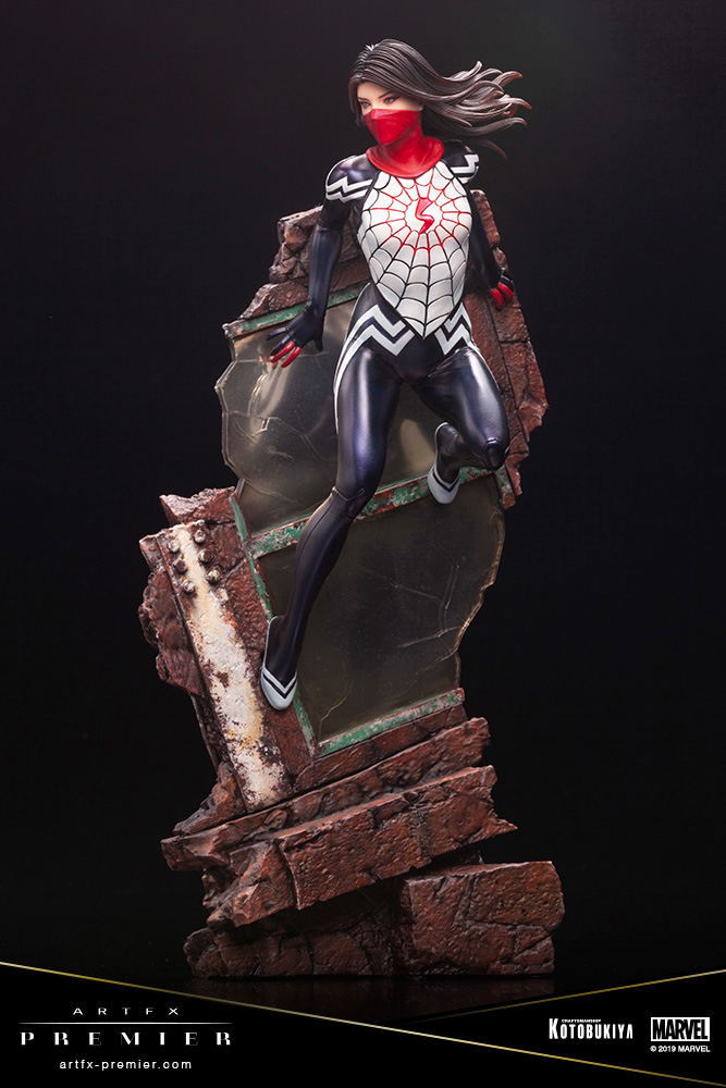 ARTFX Premier Marvel Universe Spider-Man 1/10 Scale Pre-Painted Figure: Silk image 5