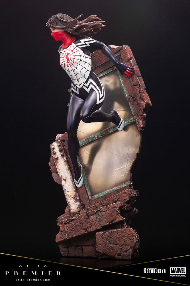ARTFX Premier Marvel Universe Spider-Man 1/10 Scale Pre-Painted Figure: Silk image 7