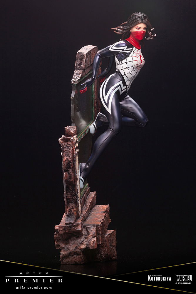 ARTFX Premier Marvel Universe Spider-Man 1/10 Scale Pre-Painted Figure: Silk image 9