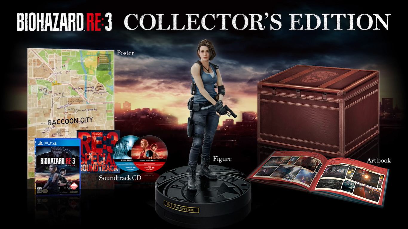 BioHazard RE:3 [Collector's Edition] for PlayStation 4