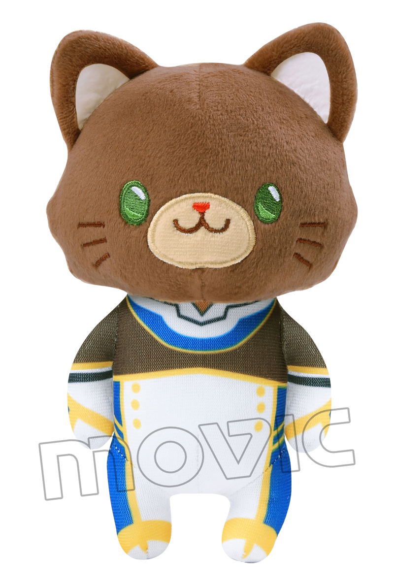 Code Geass Lelouch of the Re;surrection with Cat Plush Key Chain with Eye Mask Suzaku image 1
