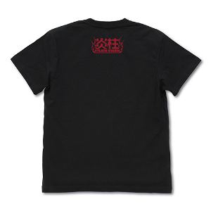 Demon Slayer: Kimetsu No Yaiba - Flame Pillar Kyojuro Rengoku T-shirt Black (L Size)