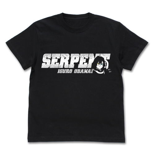 Demon Slayer: Kimetsu No Yaiba - Serpent Pillar Obanai Iguro T-shirt (Black | Size M) image 1