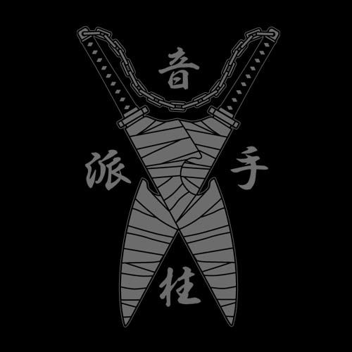 Demon Slayer: Kimetsu No Yaiba - Sound Pillar Tengen Uzui T-shirt (Black | Size XL) image 3