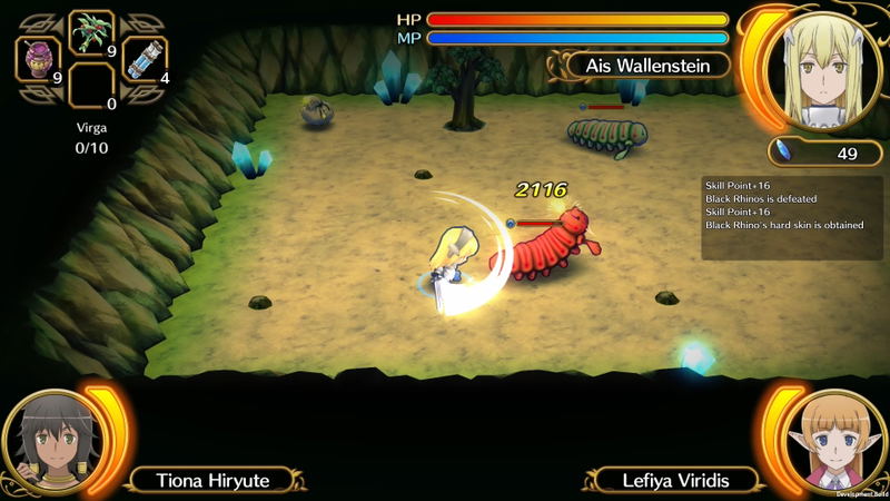 Is It Wrong to Try to Pick Up Girls in a Dungeon? Infinite Combate image 12