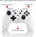 Mini Wireless Core Controller for Nintendo Switch (White) thumbnail 3