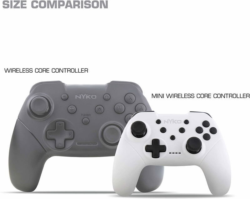 Mini Wireless Core Controller for Nintendo Switch (White) image 6