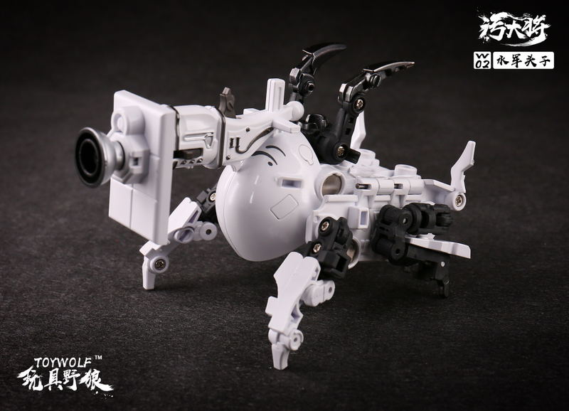 Toywolf W-02 1/12 Scale Transformable Toy: Dirty Man Navy Leader image 8