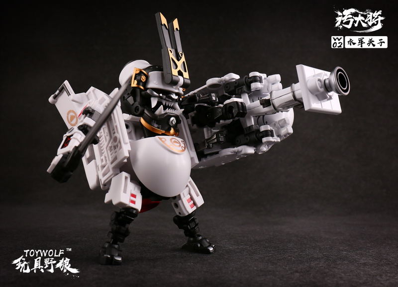 Toywolf W-02 1/12 Scale Transformable Toy: Dirty Man Navy Leader image 11
