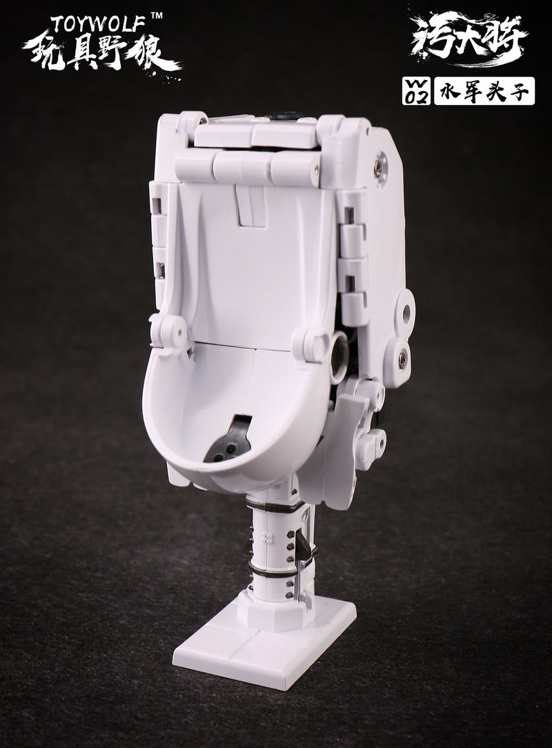 Toywolf W-02 1/12 Scale Transformable Toy: Dirty Man Navy Leader image 14