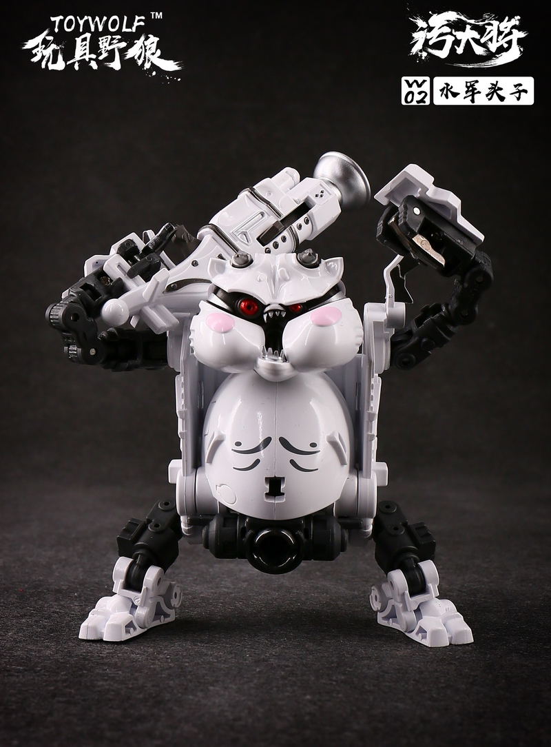 Toywolf W-02 1/12 Scale Transformable Toy: Dirty Man Navy Leader image 15