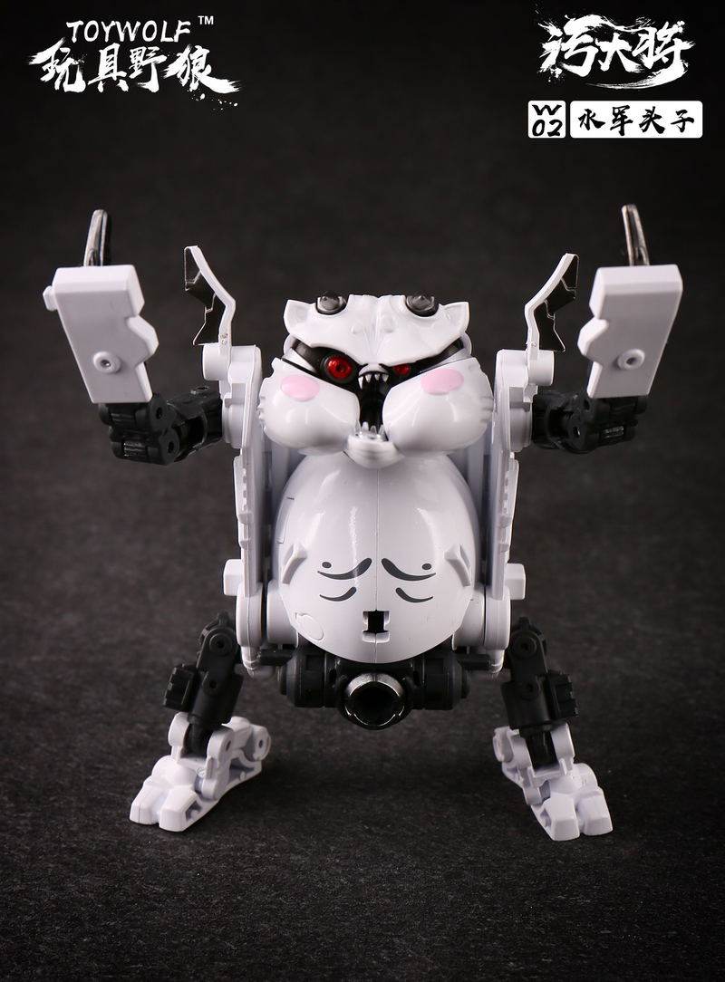 Toywolf W-02 1/12 Scale Transformable Toy: Dirty Man Navy Leader image 17