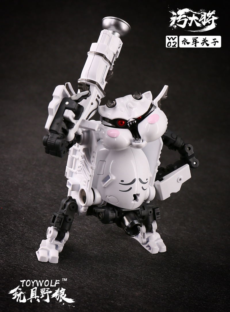 Toywolf W-02 1/12 Scale Transformable Toy: Dirty Man Navy Leader image 5