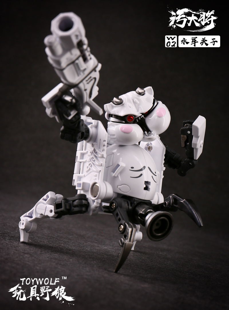 Toywolf W-02 1/12 Scale Transformable Toy: Dirty Man Navy Leader image 6