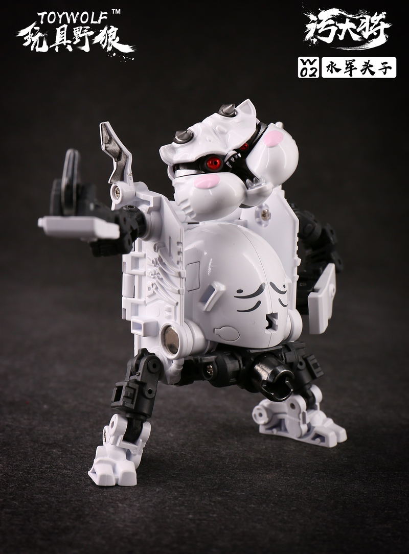 Toywolf W-02 1/12 Scale Transformable Toy: Dirty Man Navy Leader image 7