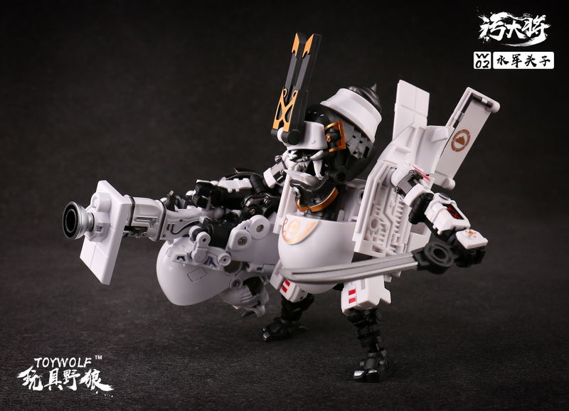 Toywolf W-02 1/12 Scale Transformable Toy: Dirty Man Navy Leader image 9