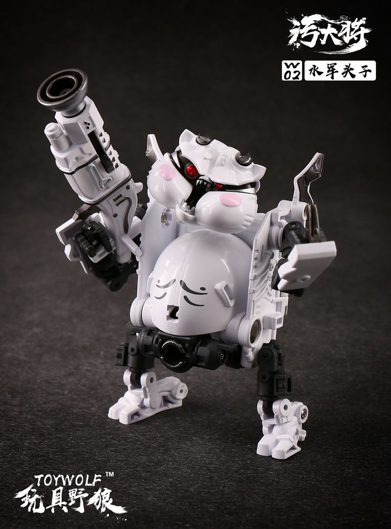 Toywolf W-02 1/12 Scale Transformable Toy: Dirty Man Navy Leader image 2