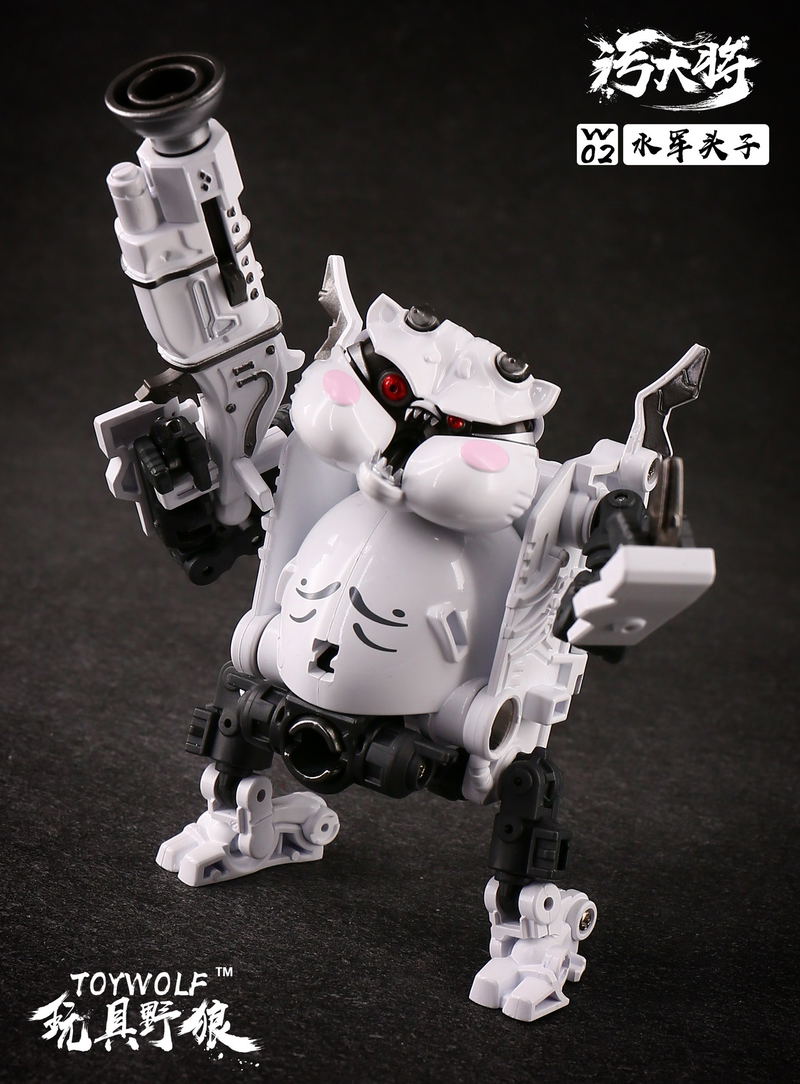 Toywolf W-02 1/12 Scale Transformable Toy: Dirty Man Navy Leader image 3