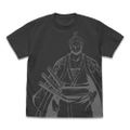 One Piece - Zorojuro All Print T-shirt Sumi (L Size) thumbnail 1