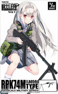 Little Armory LA059 1/12 Scale Model Kit: RPK74M Type thumbnail 11