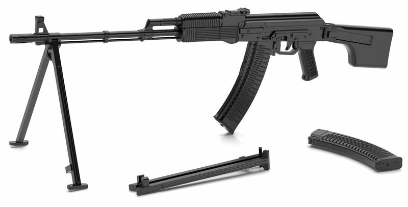 Little Armory LA059 1/12 Scale Model Kit: RPK74M Type image 5