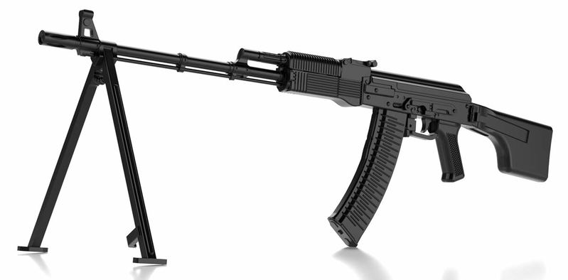 Little Armory LA059 1/12 Scale Model Kit: RPK74M Type image 8