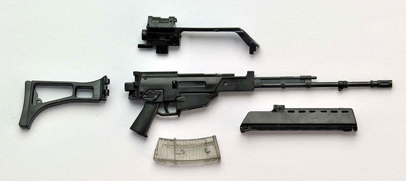 LittleArmory LADF03 Girls' Frontline 1/12 Scale Model Kit: GrG36 Type image 3