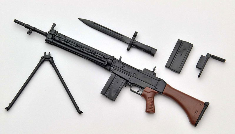 LittleArmory LADF04 Girls' Frontline 1/12 Scale Model Kit: Howa Type 64 image 1