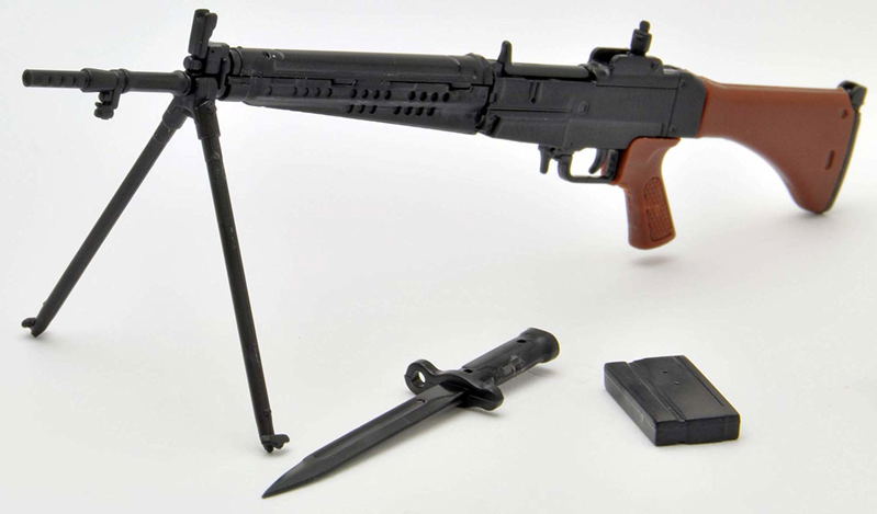LittleArmory LADF04 Girls' Frontline 1/12 Scale Model Kit: Howa Type 64 image 11