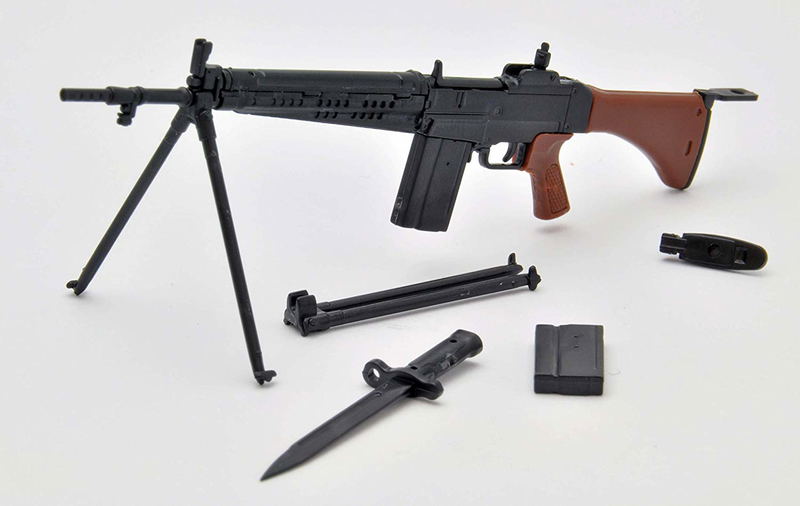 LittleArmory LADF04 Girls' Frontline 1/12 Scale Model Kit: Howa Type 64 image 6