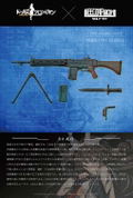 LittleArmory LADF04 Girls' Frontline 1/12 Scale Model Kit: Howa Type 64 thumbnail 9