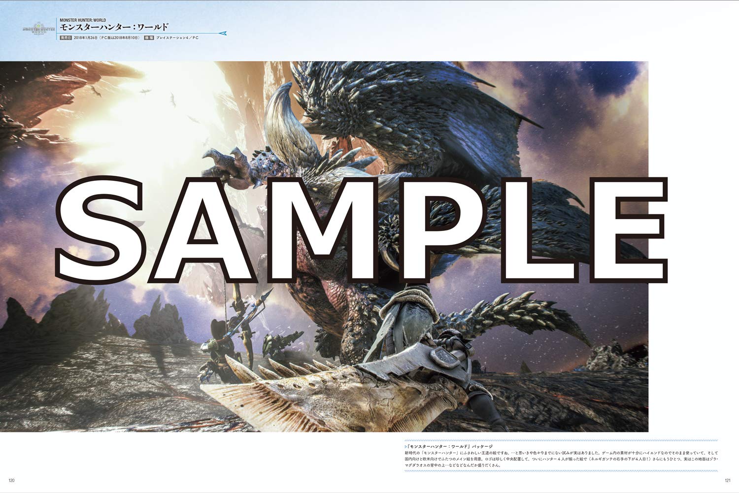 Monster Hunter Visual Art Works (Hardcover)