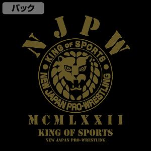 New Japan Pro-Wrestling - Lion Mark M-65 Jacket Black (XL Size)