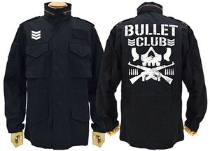 New Japan Pro-Wrestling - Bullet Club M-65 Jacket Black (M Size)_