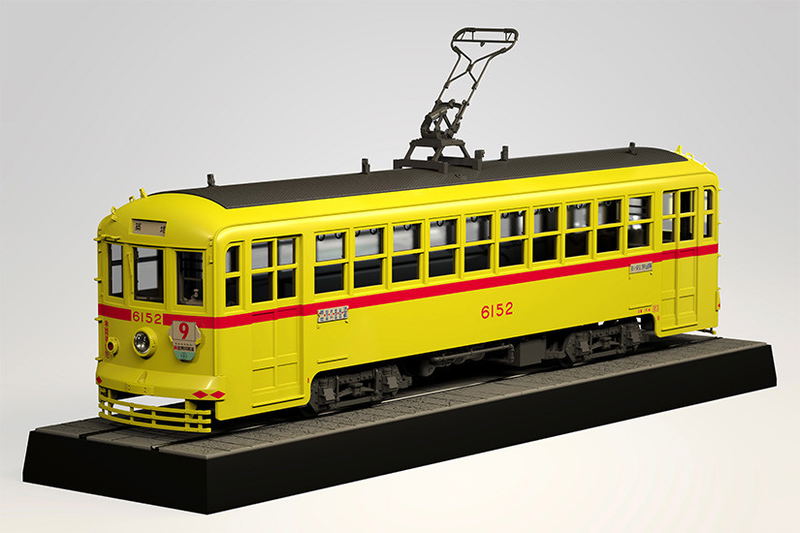 1/24 Scale Plastic Model Kit: Tokyo Toden Type 6000 Showa image 3