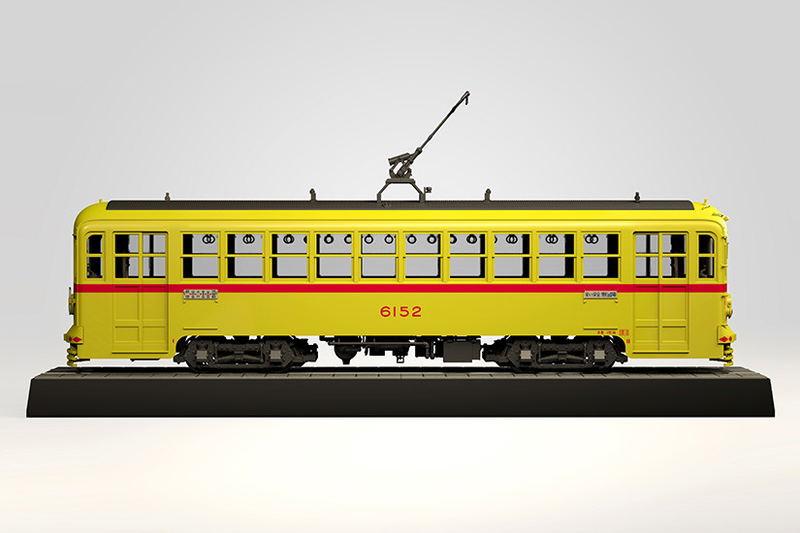 1/24 Scale Plastic Model Kit: Tokyo Toden Type 6000 Showa image 4