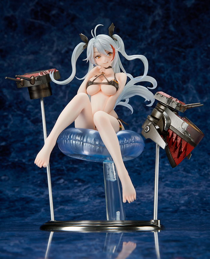 Azur Lane Dream Tech 1/8 Scale Pre-Painted Figure: Prinz Eugen [Iroasenai Egao] image 3