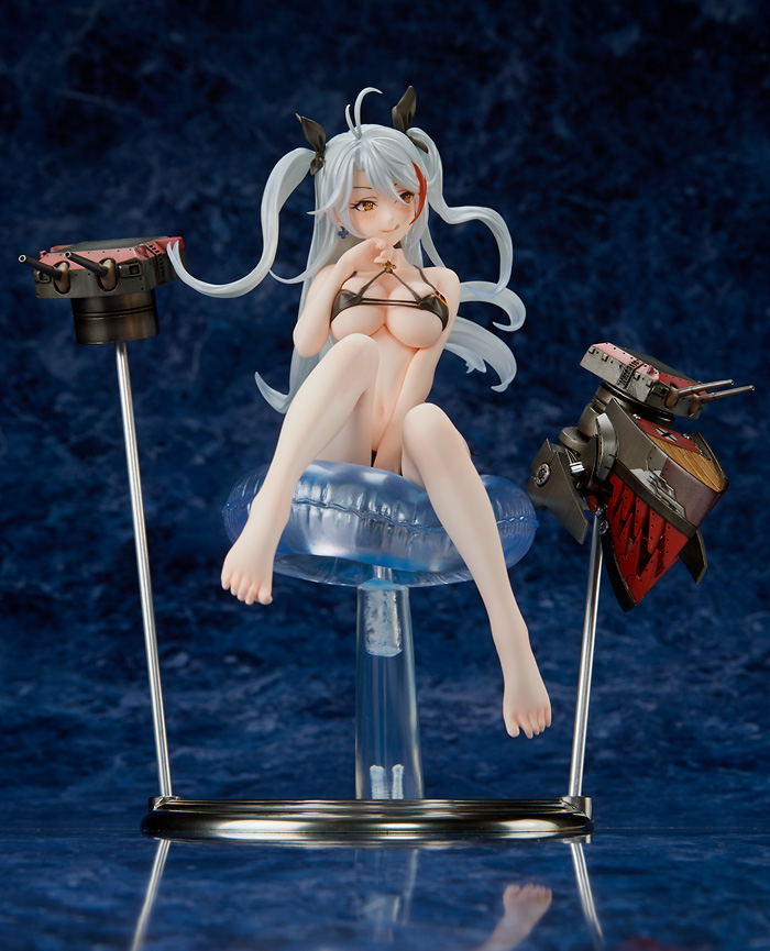 Azur Lane Dream Tech 1/8 Scale Pre-Painted Figure: Prinz Eugen [Iroasenai Egao] image 4