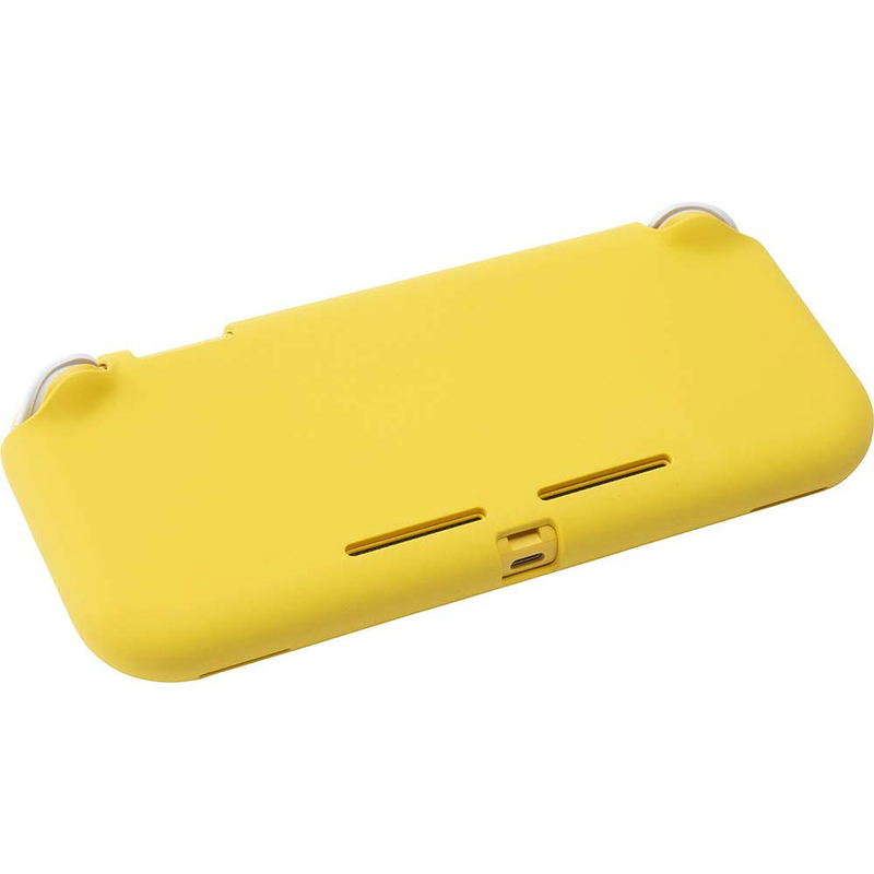 Cyber Gadget Silicon Coat Back Cover for Nintendo Switch Lite (Yellow) image 2