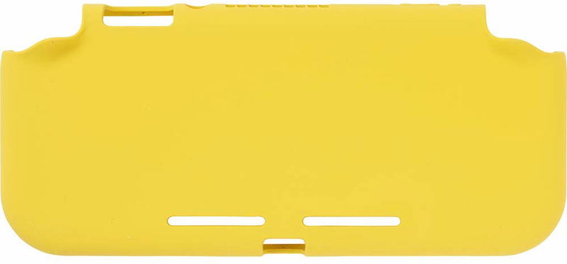 Cyber Gadget Silicon Coat Back Cover for Nintendo Switch Lite (Yellow) image 3