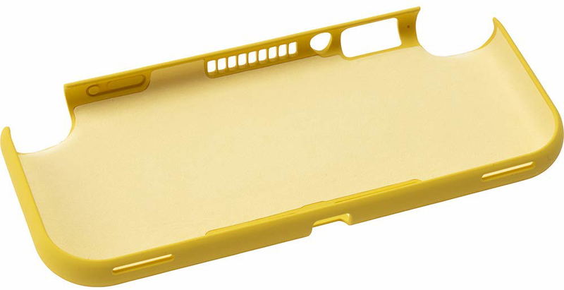 Cyber Gadget Silicon Coat Back Cover for Nintendo Switch Lite (Yellow) image 4