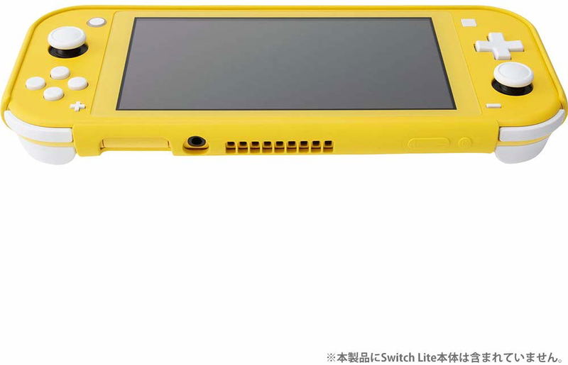 Cyber Gadget Silicon Coat Back Cover for Nintendo Switch Lite (Yellow) image 7