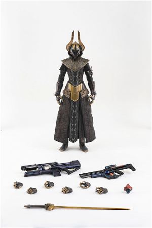 Destiny 2 1/6 Scale Collectible Figure: Warlock Philomath Golden Trace Shader